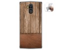 Funda Gel Tpu para Doogee N100 diseño Madera 09 Dibujos