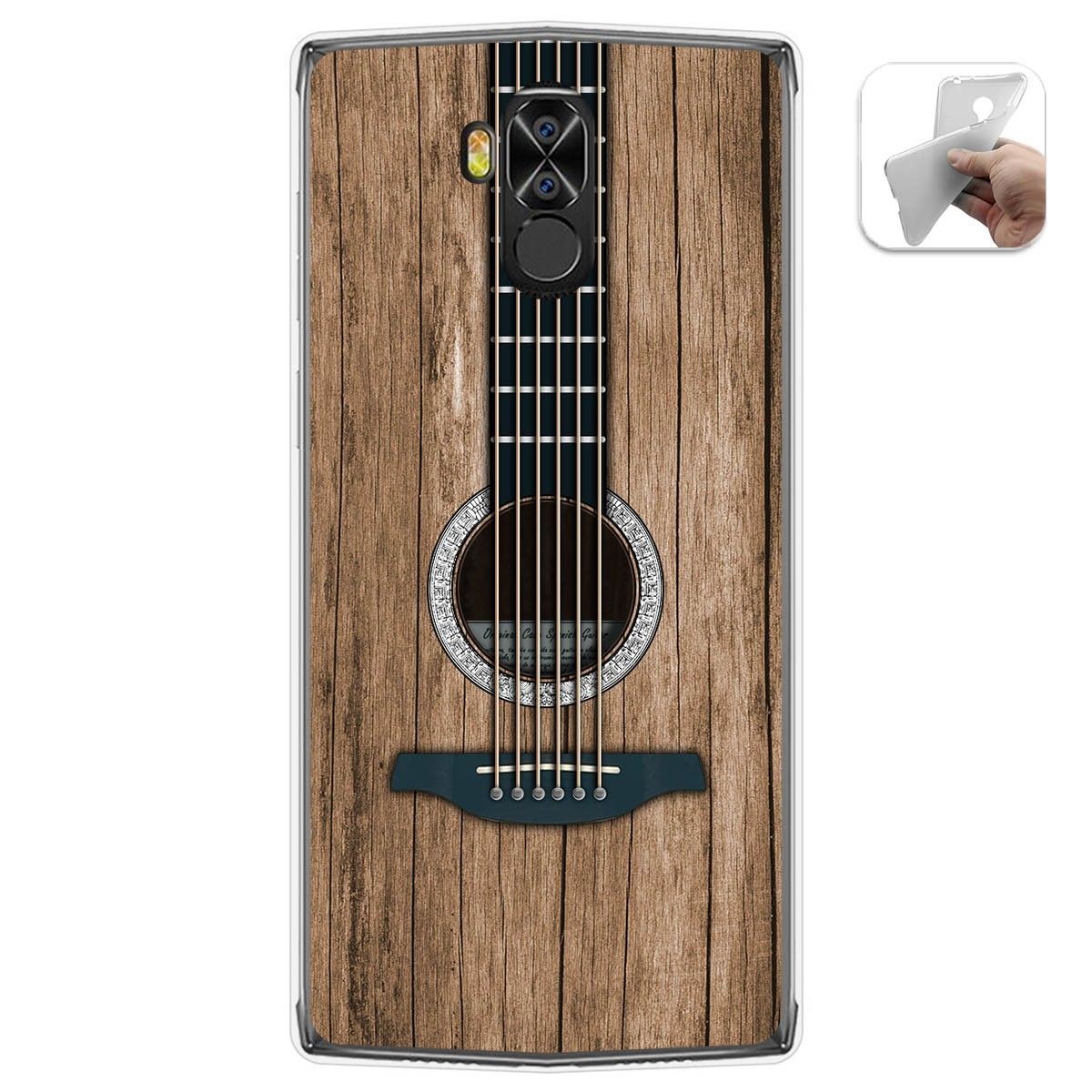 Funda Gel Tpu para Doogee N100 diseño Madera 11 Dibujos