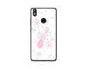 Funda Gel Tpu para Bq Aquaris X / X Pro Diseño Flores Minimal Dibujos