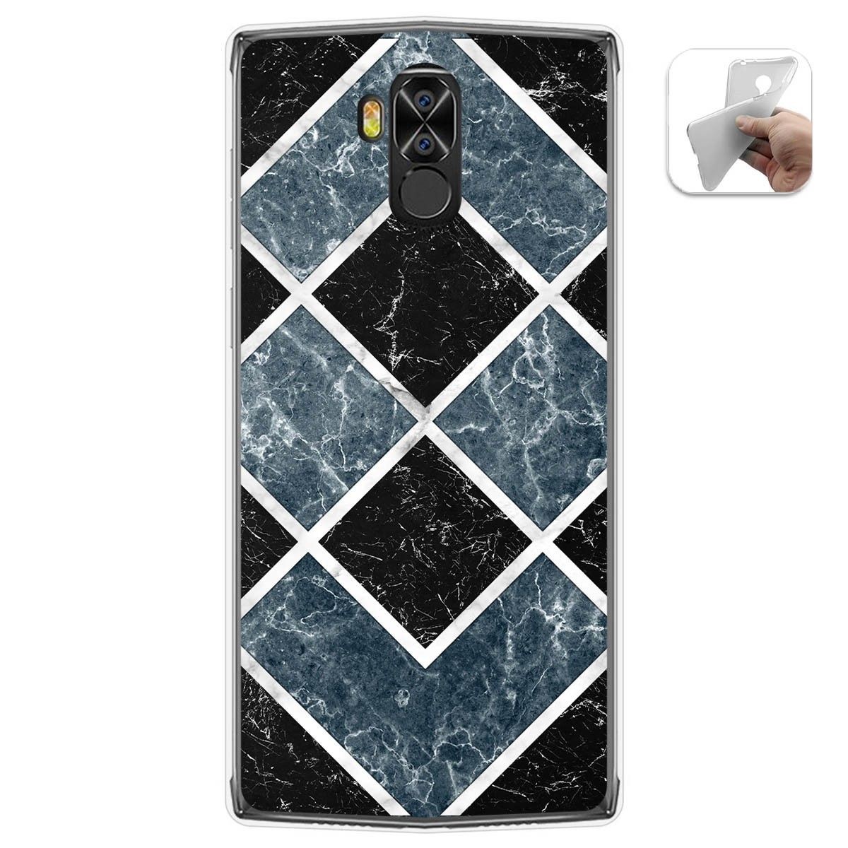 Funda Gel Tpu para Doogee N100 diseño Mármol 06 Dibujos