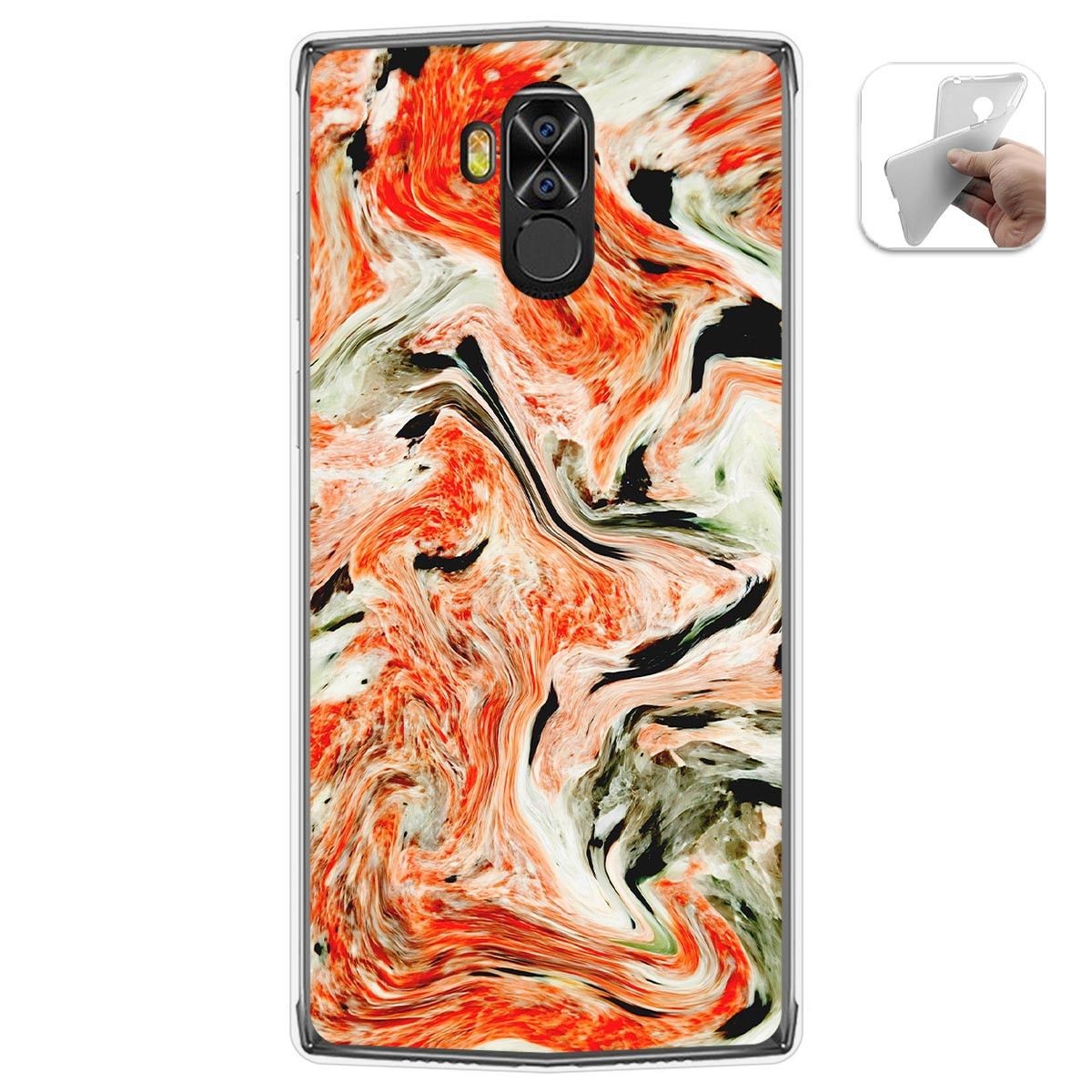Funda Gel Tpu para Doogee N100 diseño Mármol 12 Dibujos