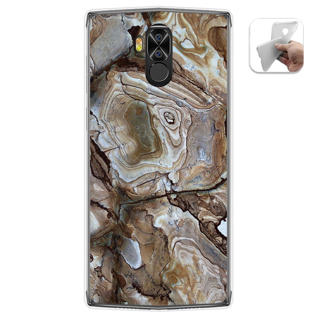 Funda Gel Tpu para Doogee N100 diseño Mármol 14 Dibujos