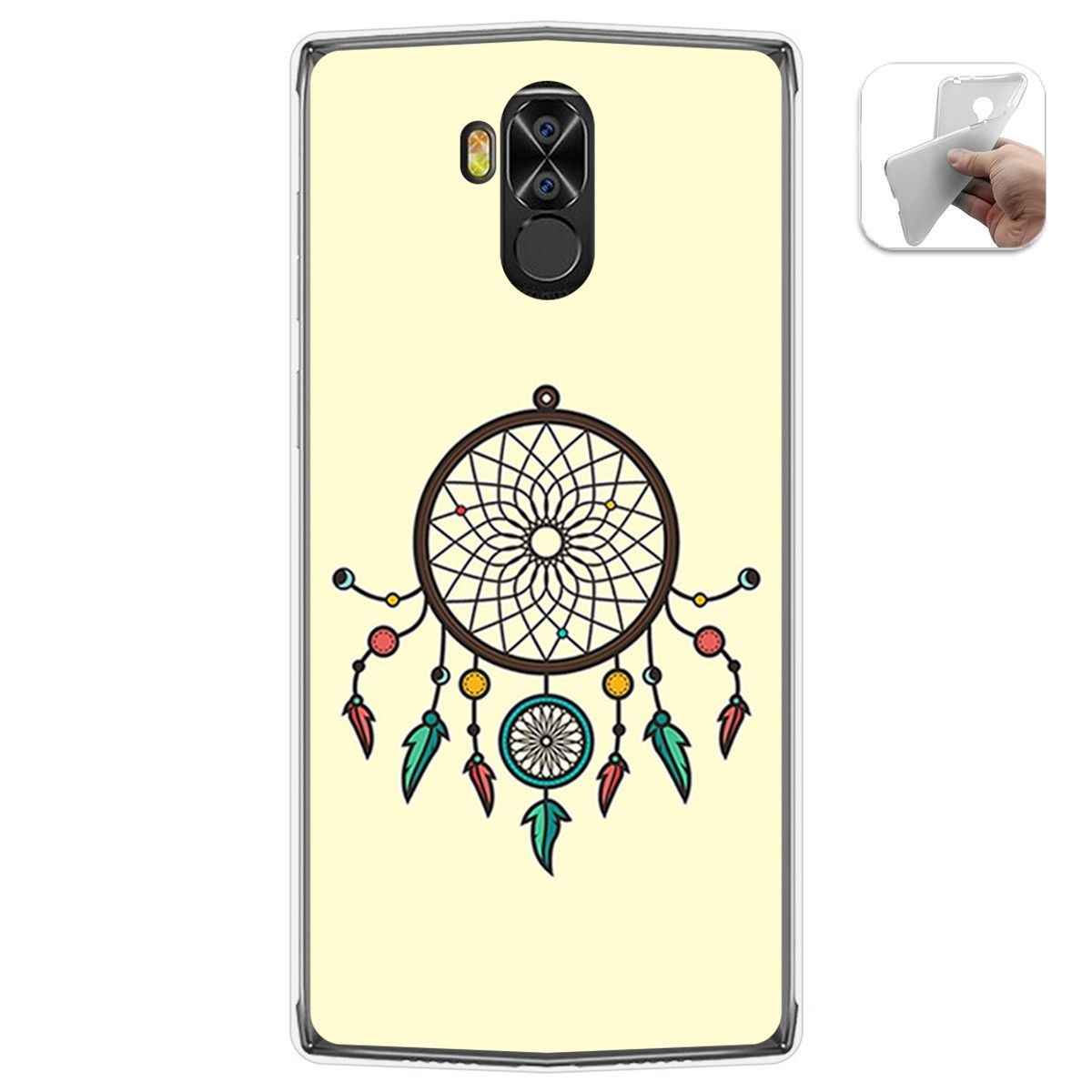 Funda Gel Tpu para Doogee N100 diseño Atrapasueños Dibujos