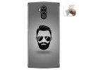 Funda Gel Tpu para Doogee N100 diseño Barba Dibujos