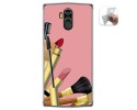 Funda Gel Tpu para Doogee N100 diseño Brochas Dibujos