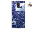 Funda Gel Tpu para Doogee N100 diseño Circuito Dibujos