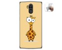Funda Gel Tpu para Doogee N100 diseño Jirafa Dibujos