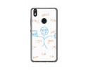 Funda Gel Tpu para Bq Aquaris X / X Pro Diseño Informatico Dibujos