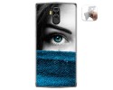 Funda Gel Tpu para Doogee N100 diseño Ojo Dibujos