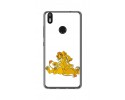 Funda Gel Tpu para Bq Aquaris X / X Pro Diseño Leones Dibujos