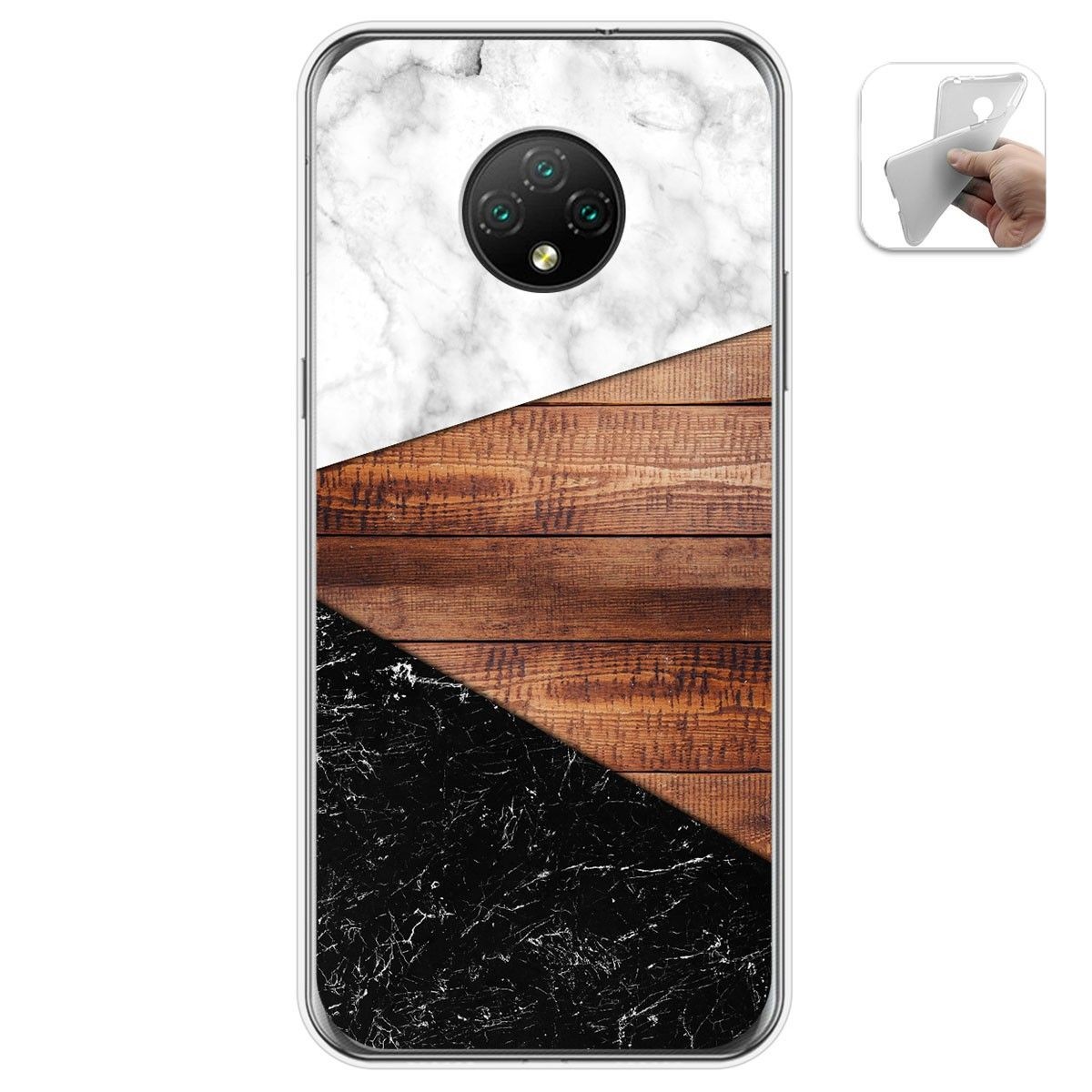 Funda Gel Tpu para Doogee X95 diseño Mármol 11 Dibujos