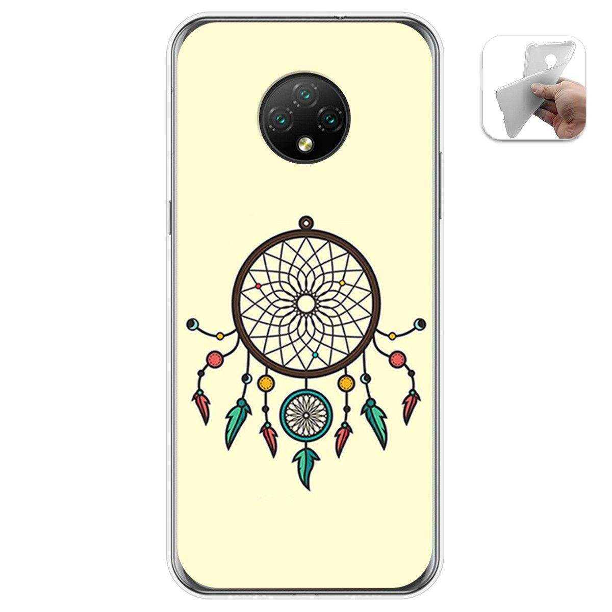 Funda Gel Tpu para Doogee X95 diseño Atrapasueños Dibujos