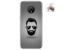 Funda Gel Tpu para Doogee X95 diseño Barba Dibujos