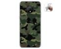 Funda Gel Tpu para Doogee X95 diseño Camuflaje Dibujos