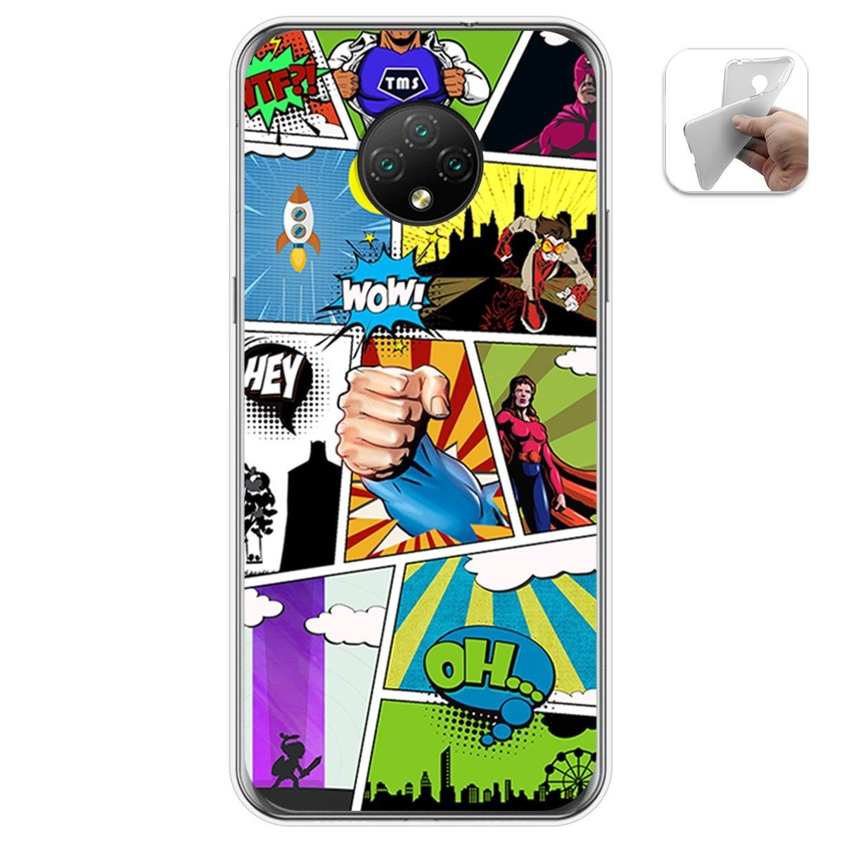 Funda Gel Tpu para Doogee X95 diseño Comic Dibujos