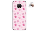 Funda Gel Tpu para Doogee X95 diseño Flores Dibujos