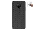 Funda Gel Tpu para Doogee X95 diseño Metal Dibujos
