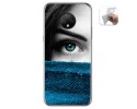 Funda Gel Tpu para Doogee X95 diseño Ojo Dibujos