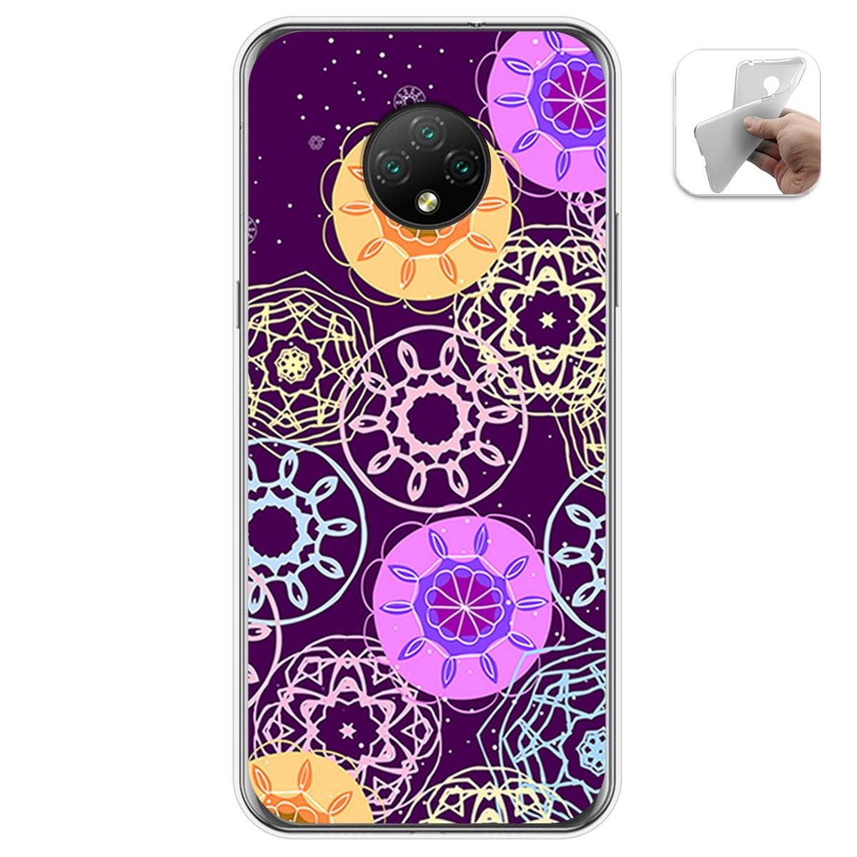 Funda Gel Tpu para Doogee X95 diseño Radial Dibujos