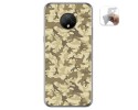 Funda Gel Tpu para Doogee X95 diseño Sand Camuflaje Dibujos