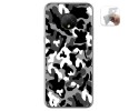 Funda Gel Tpu para Doogee X95 diseño Snow Camuflaje Dibujos