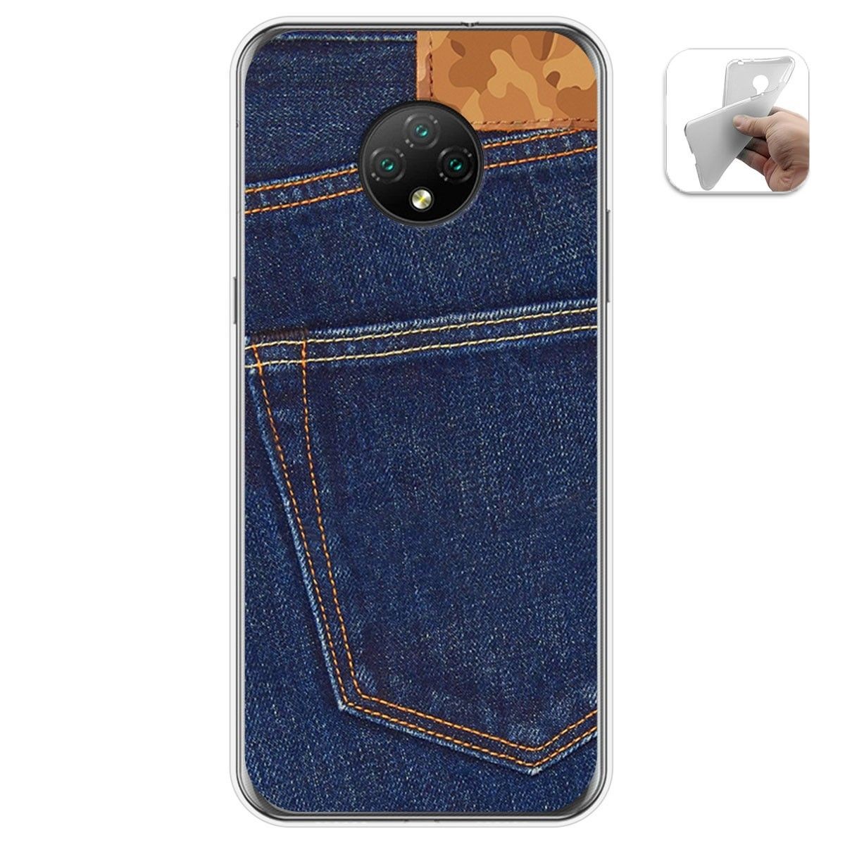 Funda Gel Tpu para Doogee X95 diseño Vaquero Dibujos