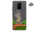 Funda Gel Transparente para Oukitel C18 Pro diseño Mono Dibujos