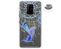 Funda Gel Transparente para Oukitel C18 Pro diseño Plumas Dibujos