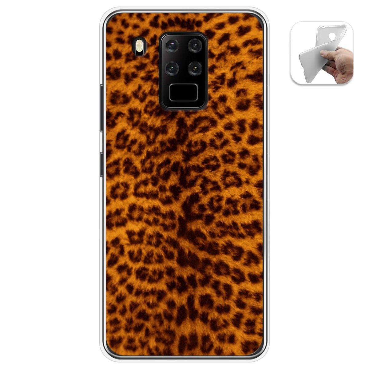 Funda Gel Tpu para Oukitel C18 Pro diseño Animal 03 Dibujos