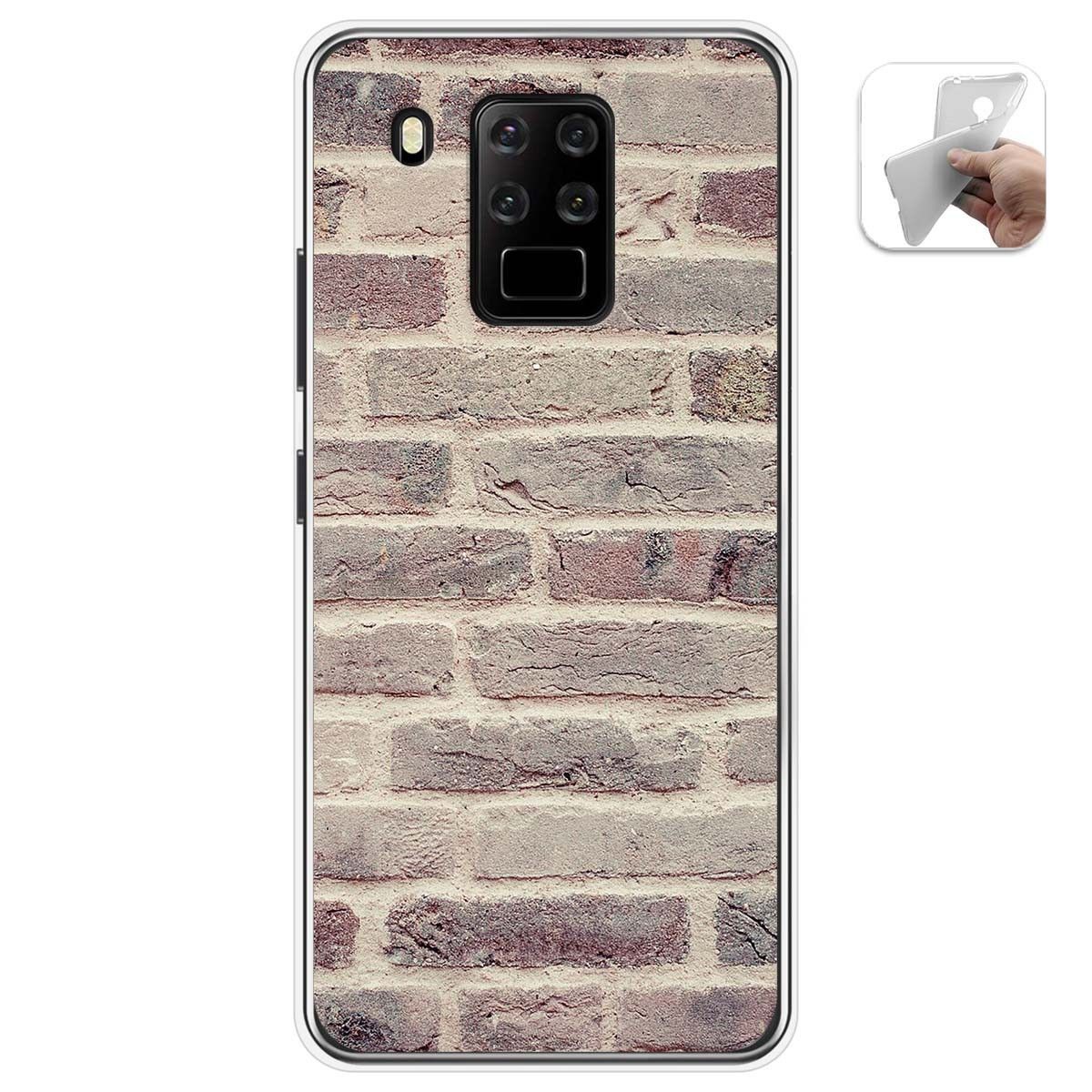 Funda Gel Tpu para Oukitel C18 Pro diseño Ladrillo 01 Dibujos