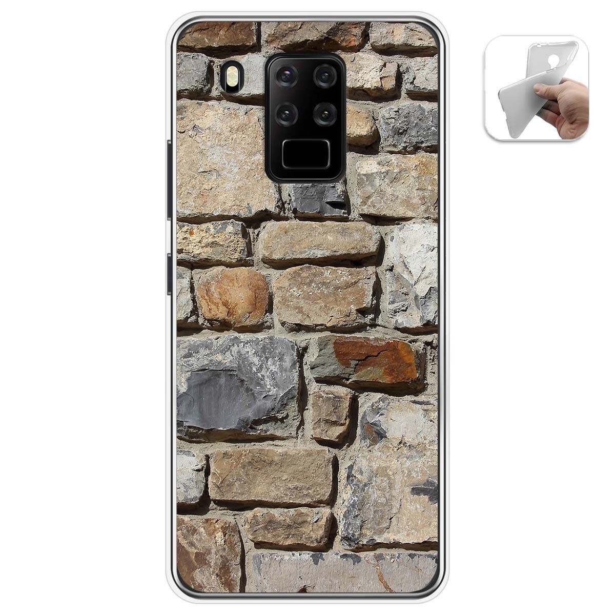 Funda Gel Tpu para Oukitel C18 Pro diseño Ladrillo 03 Dibujos