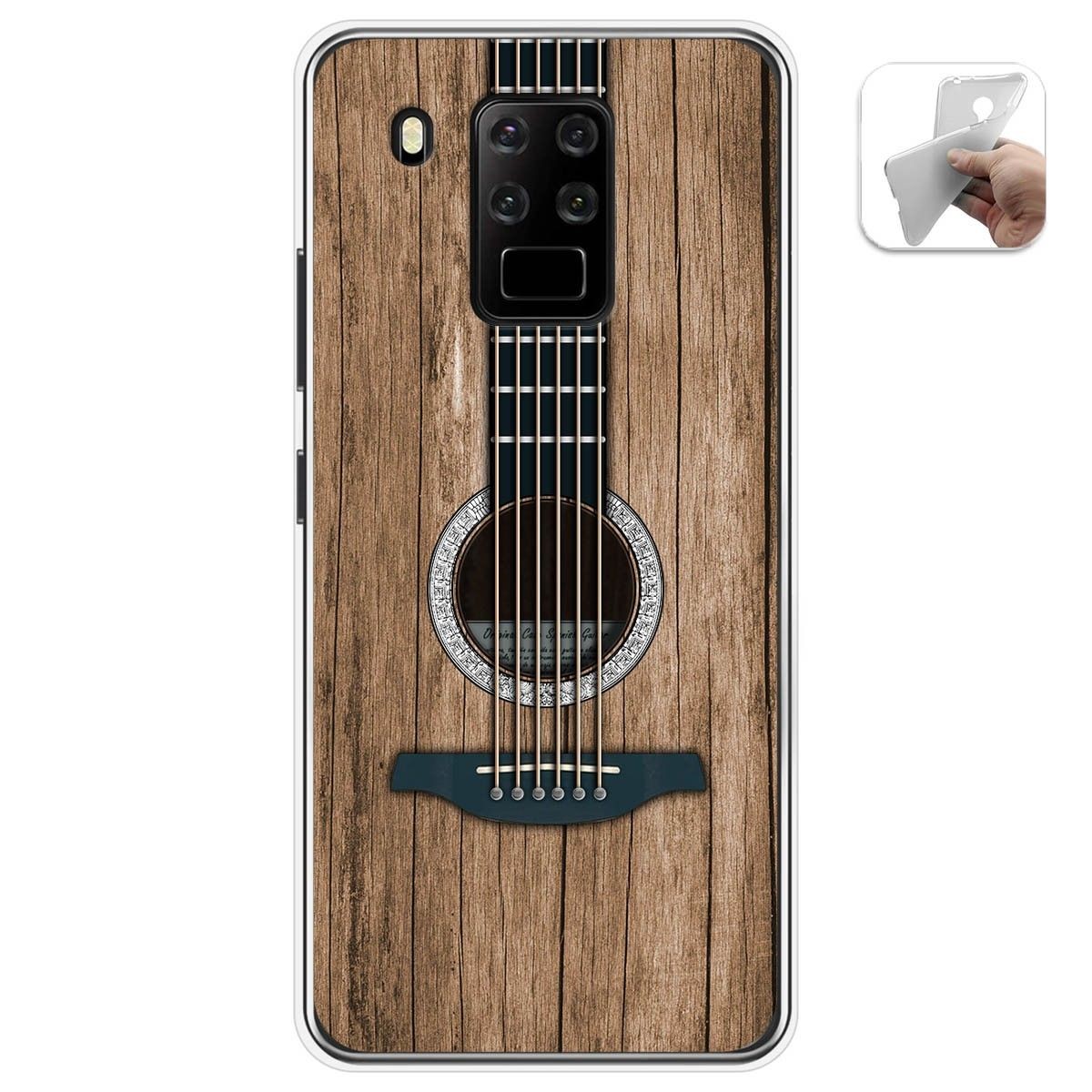Funda Gel Tpu para Oukitel C18 Pro diseño Madera 11 Dibujos