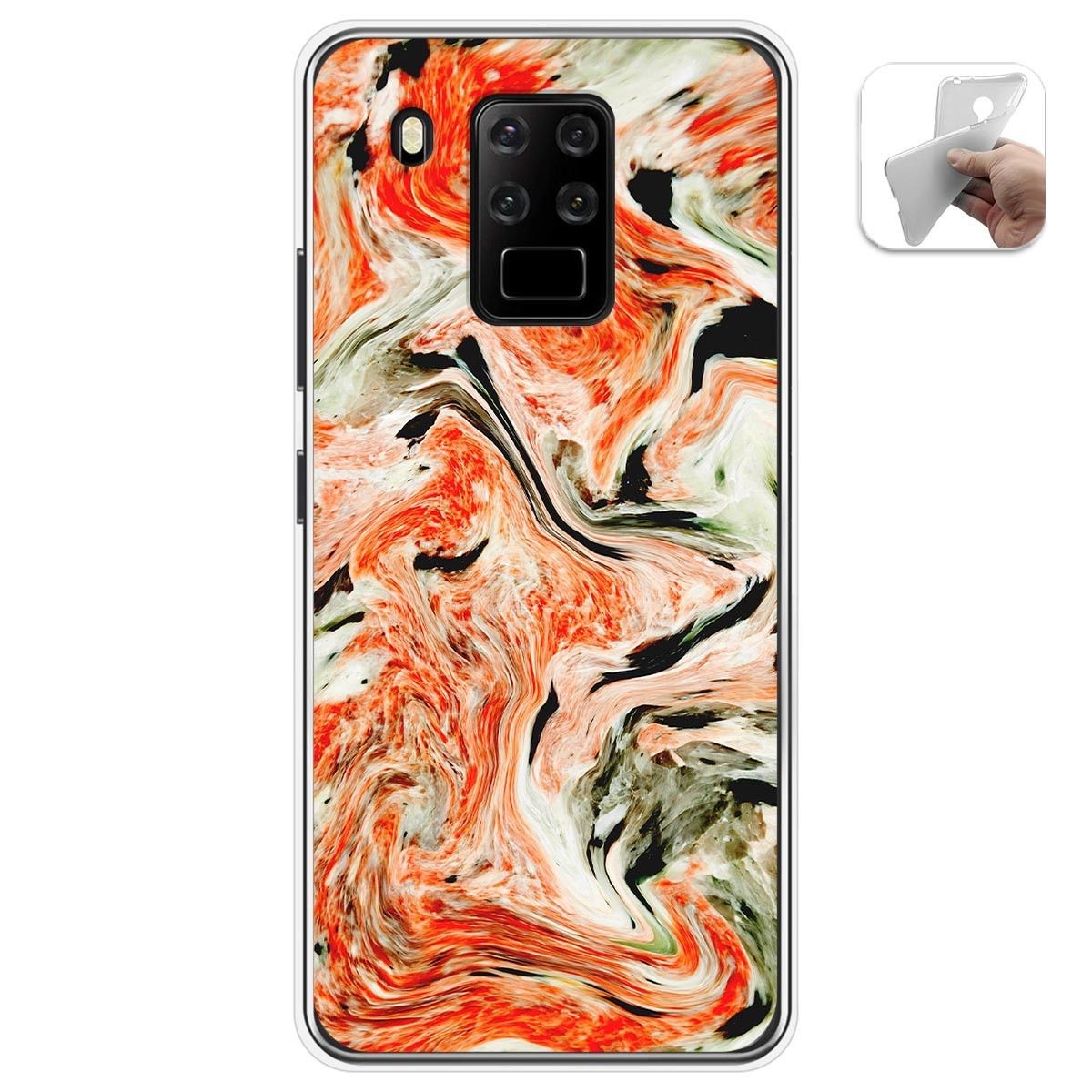 Funda Gel Tpu para Oukitel C18 Pro diseño Mármol 12 Dibujos