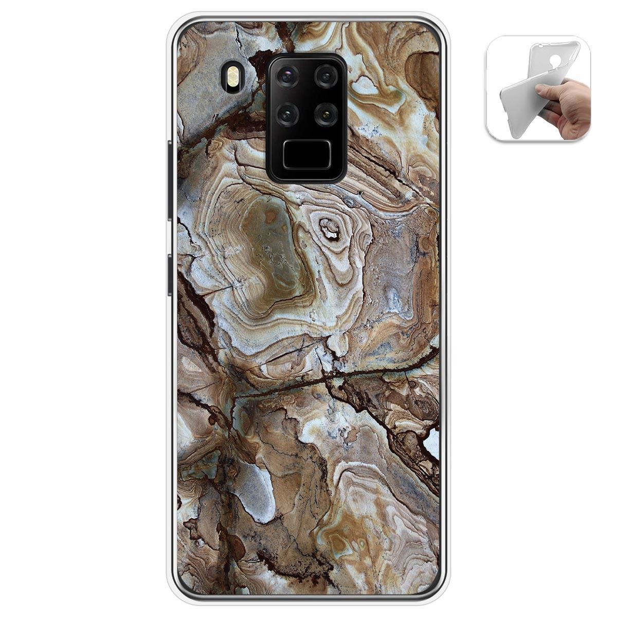 Funda Gel Tpu para Oukitel C18 Pro diseño Mármol 14 Dibujos