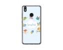 Funda Gel Tpu para Bq Aquaris X / X Pro Diseño Spring Birds Dibujos