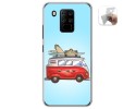 Funda Gel Tpu para Oukitel C18 Pro diseño Furgoneta Dibujos