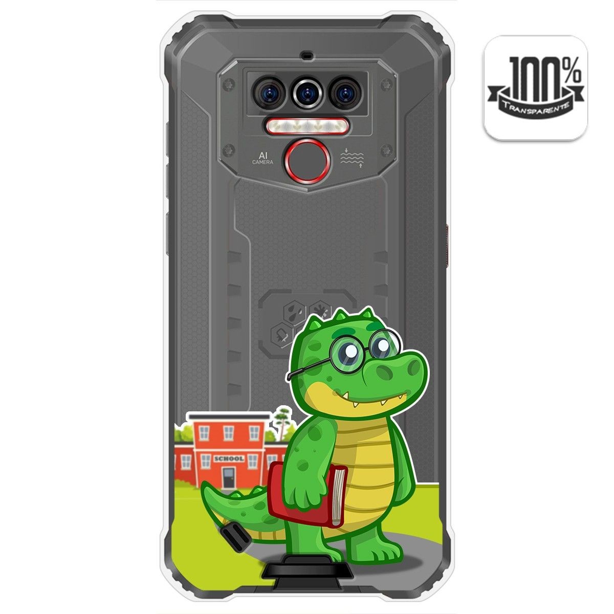 Funda Gel Transparente para Oukitel Wp5 diseño Coco Dibujos