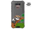Funda Gel Transparente para Oukitel Wp5 diseño Panda Dibujos