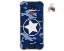Funda Gel Tpu para Oukitel Wp5 diseño Camuflaje 03 Dibujos
