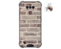 Funda Gel Tpu para Oukitel Wp5 diseño Ladrillo 01 Dibujos