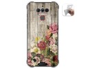 Funda Gel Tpu para Oukitel Wp5 diseño Madera 08 Dibujos