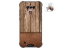 Funda Gel Tpu para Oukitel Wp5 diseño Madera 09 Dibujos