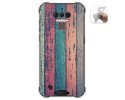 Funda Gel Tpu para Oukitel Wp5 diseño Madera 10 Dibujos