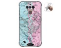 Funda Gel Tpu para Oukitel Wp5 diseño Mármol 08 Dibujos