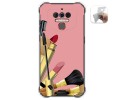 Funda Gel Tpu para Oukitel Wp5 diseño Brochas Dibujos