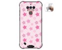 Funda Gel Tpu para Oukitel Wp5 diseño Flores Dibujos