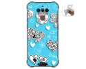 Funda Gel Tpu para Oukitel Wp5 diseño Mariposas Dibujos