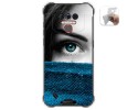 Funda Gel Tpu para Oukitel Wp5 diseño Ojo Dibujos