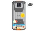 Funda Gel Transparente para Oukitel Wp6 diseño Playa Dibujos