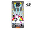 Funda Gel Transparente para Oukitel Wp6 diseño Unicornio Dibujos